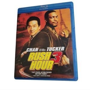 Rush Hour 3 Blu-Ray Disc Jackie Chan Chris Tucker Comedy/Action.